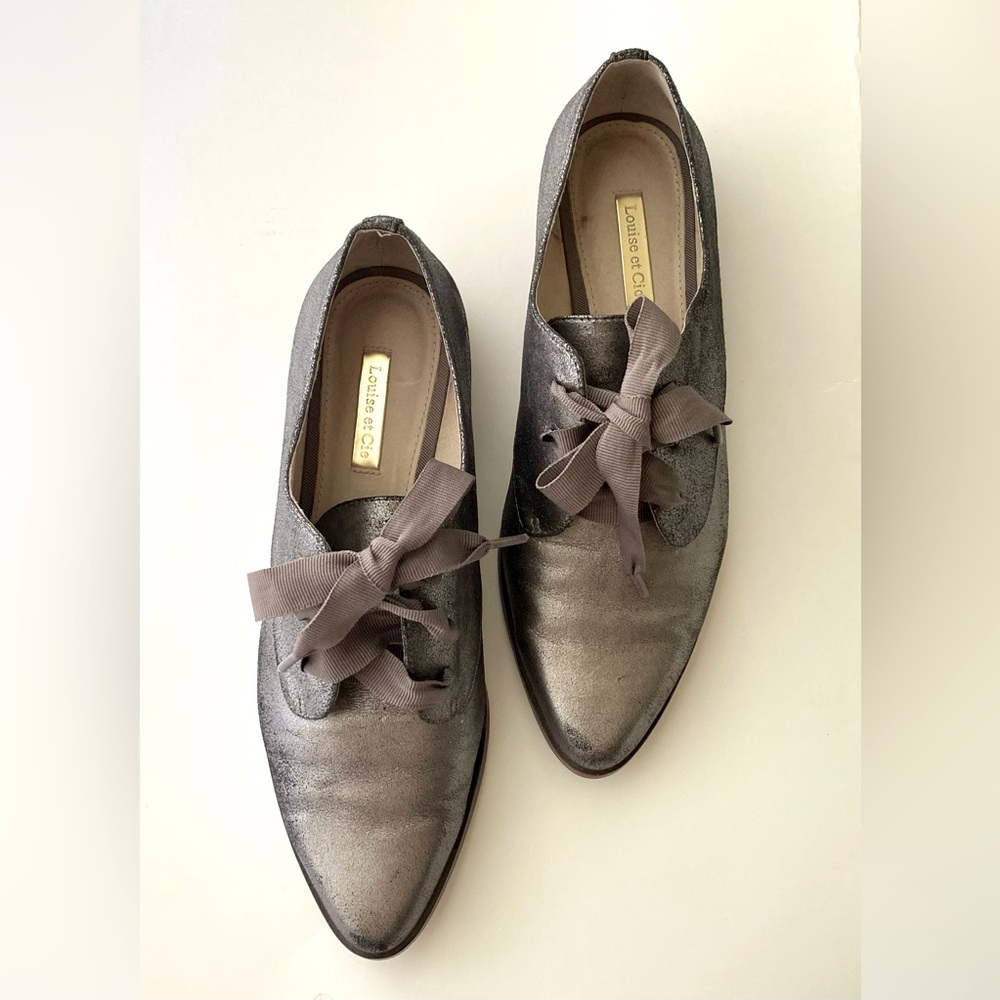 Metallic Silver Shoes - Picture 4 of 12